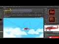How to create a simple Airplane Animation - 2D Animation Tutorial