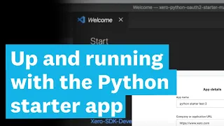 Up and Running with xero-python-oauth2-starter project