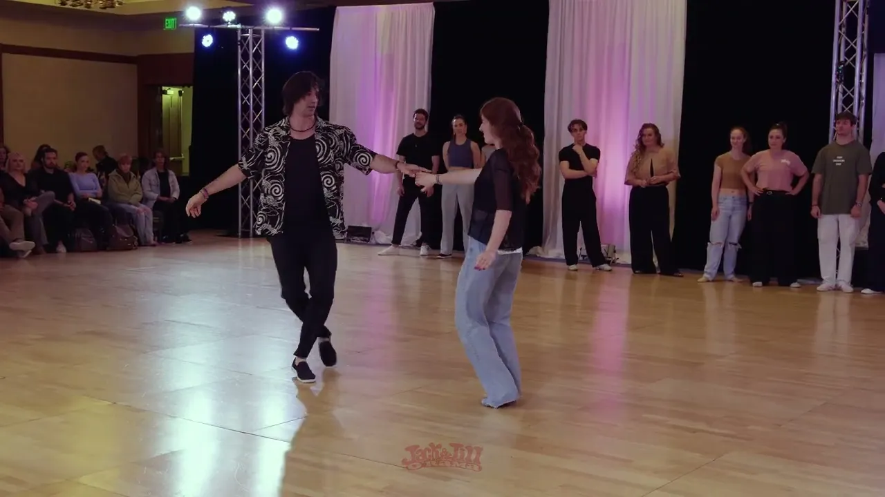 Brandon Julian and Emma Walsh - Advanced Jack&Jill Finals - Jack&Jill O'Rama 2025
