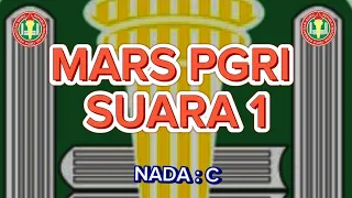 latihan mars pgri suara 1 nada c 