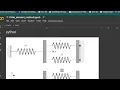 Introduction to stiffness matrix using python finite element method