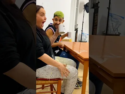 Her Reaction! 🤯 Trick MOM! 😭 #shorts