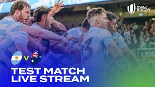 🔴 LIVE | Argentina v Australia | International Test Match Rugby