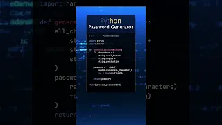 Secure in Seconds Python Password Generator