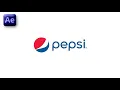 Pepsi Logo Animation in Adobe After Effects - After Effects Tutorial