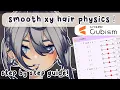 smooth hair physics for x y live2d step-by-step guide