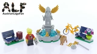 Lego Creator 40221 Fountain - Lego Speed Build Review