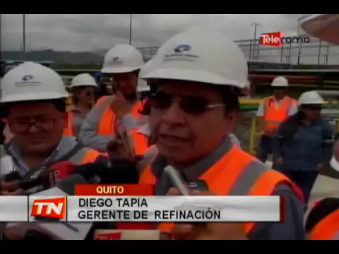 Refinería de Esmeraldas produce 110 mil barriles diarios