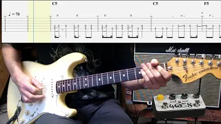 the wellerman tab brian may version guitar tutorial 
