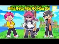Lagu Hiha Bất Ngờ Khi HIHA BETA MẶC ĐỒ HẦU GÁI Trong Minecraft 🤣🤩