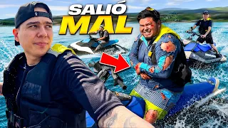 VAMOS A LOS JETSKI CON TODO EL TEAM Y CHAVA TUVO UN ACCIDENTE | ManuelRivera11