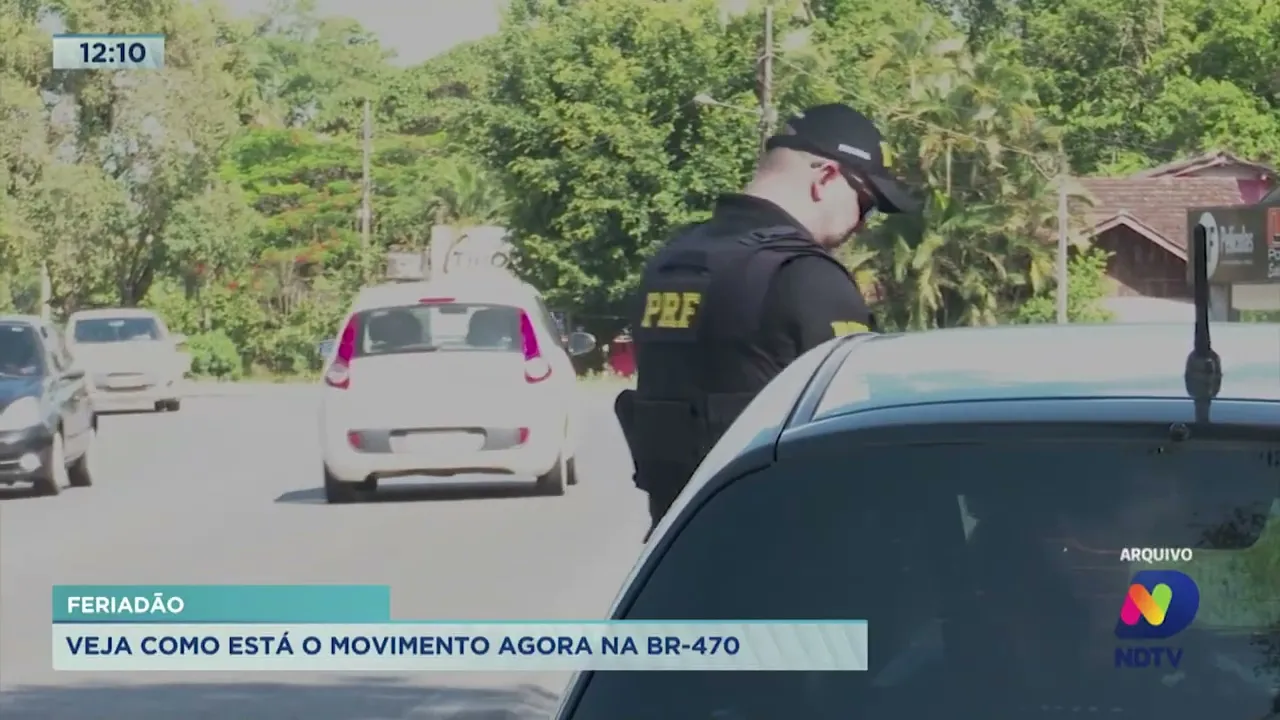 PRF realiza operação Finados a partir de hoje na BR-470