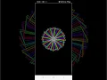 elegant colour wheel in Python code in description