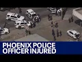 Police officer shot in Phoenix suspect reportedly in custody