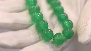 Shop LC at JCK 2018 Burmese Jade Necklace