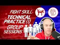 Fight Skill Technical Practice Part 1 Group Sessions