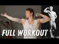 Eugen Sandow Light Weight Dumbbell System Workout Demo
