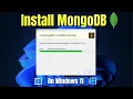 how to install mongodb on windows 11 Step by Step Guide 2026