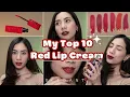 Download Lagu TOP 10 FAVORIETE RODE LIPCRÈME | Lippenstift Merah Cantik Awet Tahan Lama!!