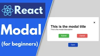 Make a Modal in React using Hooks Click Outside Beginner Tutorial