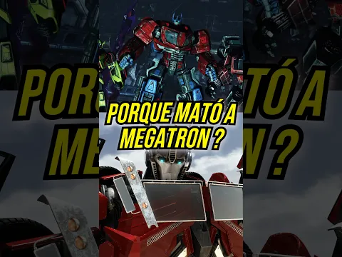 Porqué este Optimus MATABA decepticons PERO NO a Megatron ? #viralvideo #parati #humor #remix #yt