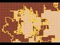 Sine backtracking maze generation algorithm pygame python