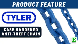 Tyler Tool Hardened Alloy Hex Shape Anti-Theft Chain E-Rigging Products