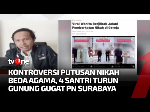 Empat Santri Gugat PN Surabaya Soal Putusan Pernikahan Beda Agama