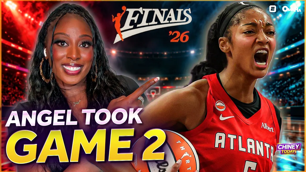 Angel Reese DOMINATES Game 2! Atlanta Dream Even WNBA Finals vs. Golden State | Chiney Today