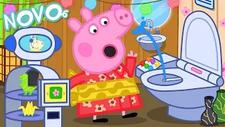Peppa Pig Português Brasil 🤖 Lojas Japonesas 🍜 NOVO Contos da Peppa Pig