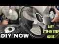 How to repair stand fan or table fan fan won t Spin or Rotate Step by Step instructions