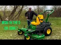 John Deere Z530M zero turn mower 1 year review