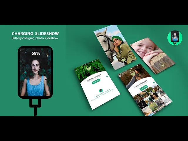 Battery Charging Slideshow app for Android