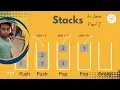 Java Stack Part 2 ArrayList as Stack Stack as Collection Push at Bottom Reverse Stack