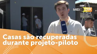 Casas são recuperadas durante projeto-piloto | SCC Meio-Dia 27/10/2026