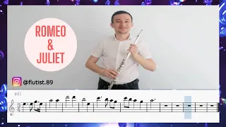 Romeo And Juliet Flute Cover Music  Romeo And Juliet Flute Cover Music