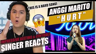 Download ANGGI MARITO - HURT (Christina Aguilera) - Indonesian Idol 2021 | SINGER REACTION MP3