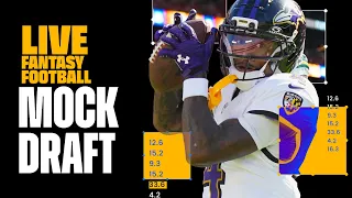 Fantasy Football Mock Draft 12-Team Full PPR League Expert Picks Strategy Advice for 2026