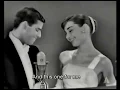 Audrey Hepburn cute and adorable moment at Oscar 1956