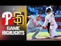 Phillies vs Padres Game Highlights 26 MLB Highlights