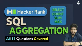 4 SQL Hackerrank sql questions sql tutorial sql full course sql tutorial for beginners