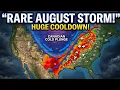 HUGE Weather Shift Hits USA Severe Storms Followed by a MAJOR Cooldown