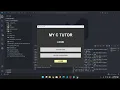 My C Tutor An AI powered instructor lead tool for students who are learning C programming language