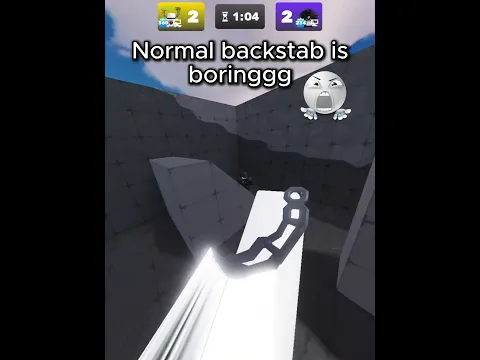 How to do fast backstab 😎 | 175,000/200,000 | #robloxrivals #edits #roblox