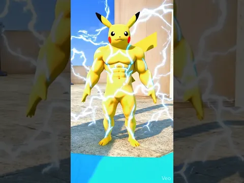 PRANK WITH PIKACHU 😱Team4SHOOTER #shorts GTA 5 GTA V
