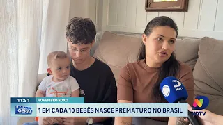 Novembro Roxo alerta para o alto índice de bebês prematuros no Brasil