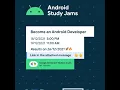 Android Study Jams Session 1