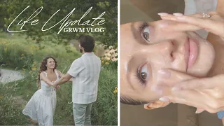VLOG: Life update + Skincare + Day in the garden | Jadeywadey180