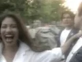 Selena joking with her husband Chris Perez