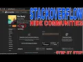 How To Hide Communities In StackOverflow